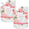 2x L' Erbolario - Bagnoschiuma 3 Rosa - EcoRicarica da 500 ml - 2 confezioni risparmio da 500 ml l'una - Confezione Risparmio ed Ecologica