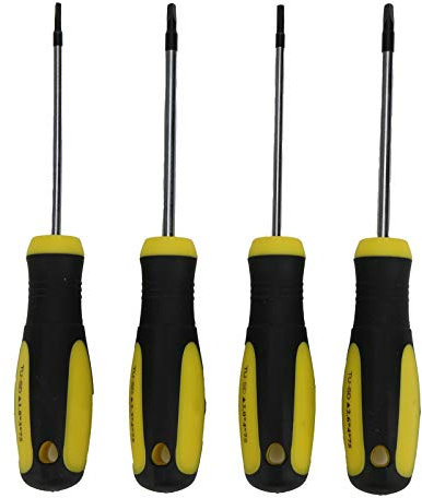 Speziell Geformter Schraubendreher, Starker Magnetischer-Schraubendreher Kleine Schraubenzieher Set Reparatur-Werkzeug-Set Hohe Härte Flexibilität zum Reparieren Stabile Struktur Reparieren, 4Stück