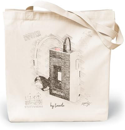 Loxato Bolsa Tela Tote Bag - Bolsos Bandolera Mujer - Bolsas de Algodón Natural 100% Reutilizables - Extra Ancho 8cm Asas Largas 70cm 220 gr/m2 - Bolsas de Tela Bonitas