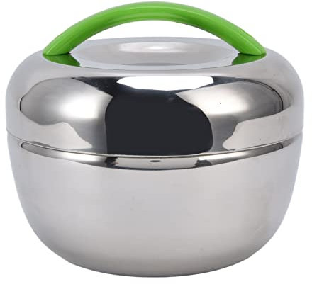 Fiambrera Aislada De Acero Inoxidable - Contenedor Térmico De Alimentos De 1,0 L Para Oficinistas Y Estudiantes