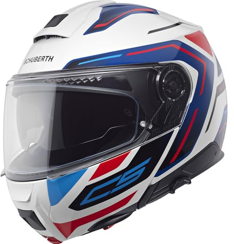SCHUBERTH HELMET C5 ECE DEKOR OMEGA WHITE 55 (S)