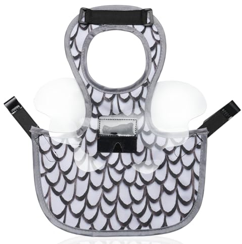 Hühner-Sattel mit Flügelschutz – Hühnerschürzen & Westenjacke für Hühner, Hühner-Sättel für Hühner mit verstellbaren Trägern
