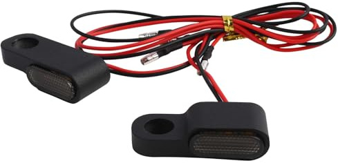 Yenvory LED Motorrad Blinker – 12V Mini Blinker Set (2 Stück) – Wasserdicht IP67, E-geprüft, für Motorrad, E-Scooter, Moped & Custom-Bikes