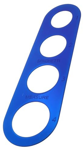 Holibanna Regla De Pasta De Acero Inoxidable Herramienta De Medición Para Cocinar Pasta Utensilio De Cocina Para Servir Fideos