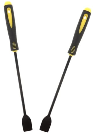 Alipis 2pièces Grattoir à Joints et Colle à Angle Outil Manuel pour Enlever la Colle Grattoir Cylindrique Portatif pour Nettoyer Vitres et Surfaces