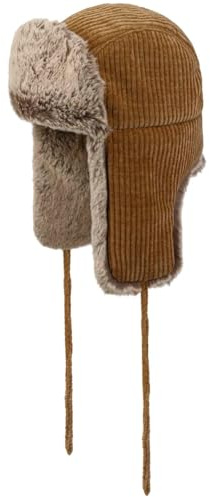 Stetson Seldovia Pilotmössa Damer/Herrar - ushanka med foder höst-vinter Höst Vinter - S (54-55 cm) brun