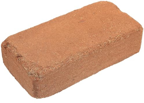 TIDTALEO Terriccio in Fibra di Cocco Compressa 650g, Blocco Nutritivo Organico per Piante e Fiori, Pellet di Torba Espandibile per Giardinaggio Domestico e Coltivazione Professionale