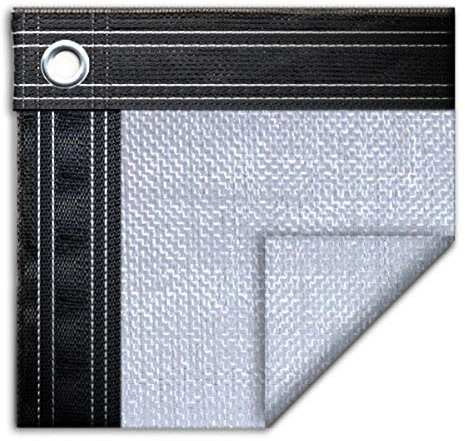 Pool Mate 522550R Extreme-Mesh Winter-Bodenabdeckung, 7,6 x 15,2 m, Pool, 7,6 x 15,2 m, XL, Silber