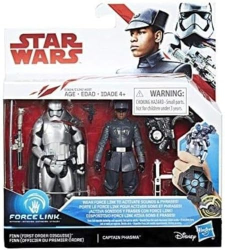 Star Wars Hasbro – e0624 Force Link – Finn & Captain Phasma (Englische Edition)
