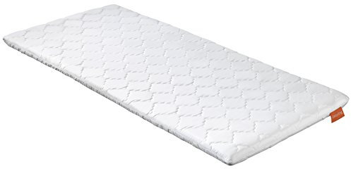 sleepling Topper 90x200cm Komfortschaum, Fester Matratzentopper 6cm dick, orthopädische Matratzenauflage, für alle Matratzen und Betten, Made in EU, Ökotex, Waschbar 60 Grad