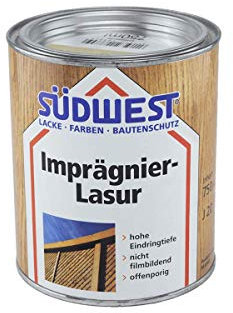 Südwest Imprägnierlasur Mahagoni 0,75 Liter