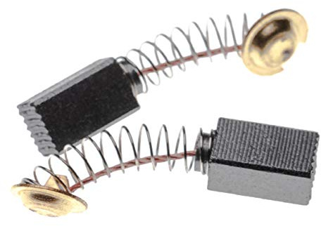 vhbw 2 balai de charbon compatible avec Hitachi G12SR2 | G13S1, G13SB, G13SR, G13SR2, GP2, GP2SA outil - pour moteur électrique 6,5 x 7,5 x 12,5mm