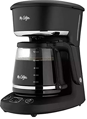 Mr. Coffee® 12-Cup Programmable Coffeemaker, Brew Now or Later