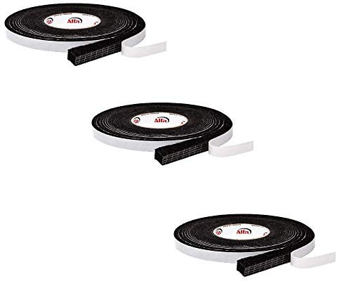 Alfa Fugendichtband BG1 klebt einseitig, ist vorkomprimiert und eignet sich für das UV-beständige Abdichten von Mauerfugen (3, 15mm x 3-7mm x 8m)