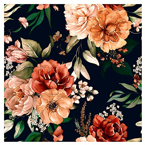 murando - Fototapete Vlies Blumen m Tapetenrolle, Schlafzimmer, Wohnzimmer | Full HD Druck, 3D-Effekt, lichtbeständige Farben, ideal fürs Wohn- oder Schlafzimmer, schnelle Montage, lichtbeständig, edel