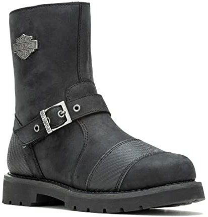 HARLEY-DAVIDSON FOTWEAR Westmont 20 cm motorcykelstövel, Svart, 41 EU