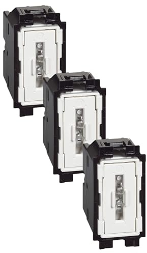 Bticino SK4003F Deviatore Tradizionale Living Now, Pacco da 3