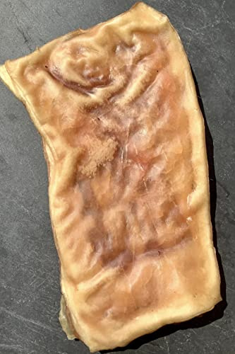 Rinderkopfhautplatten, 1000g, Rinderkopfhautplatten getrocknet, Naturkauartikel aus Deutscher Herstellung, Premium Kausnack, ohne Chemie hergestellt