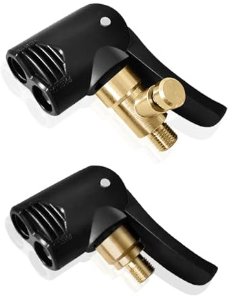XULEGGNK Französisches Ventil Adapter 2 Stück, Adapter Französisches Ventil, Autoventil Hebelstecker, Hebelstecker Autoventil, Autoventil Hebelstecker Adapter, Fahrradventil Adapter