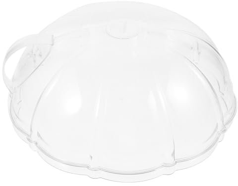 Kichvoe Cubierta contra Salpicaduras De Microondas Cubierta para Microondas para Alimentos Cubierta Protectora para Placa De Microondas Mantiene Limpio El Horno De Microondas