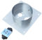 LUFEIS Plaque de montage pour chauffage diesel, support de plaque de montage pour chauffage diesel de 60 mm, plaque de montage pour chauffage de stationnement, tourelle en acier inoxydable, support de
