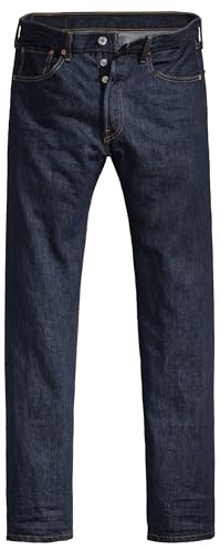 Levi's Herrar 501 original fit jeans, Skölj, 33W / 36L