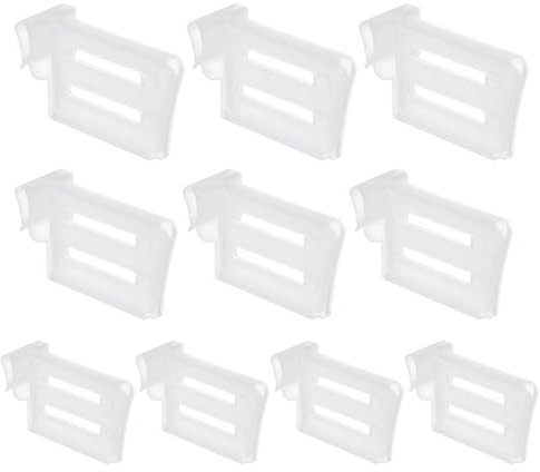 XPEX 10 Piezas Organizador de Refrigerador Organizador de Refrigerador que Divisores de Refrigerador Portabotellas de Refrigerador Organizadores Ajustables, Divisor de Portabotellas de Refrigerador