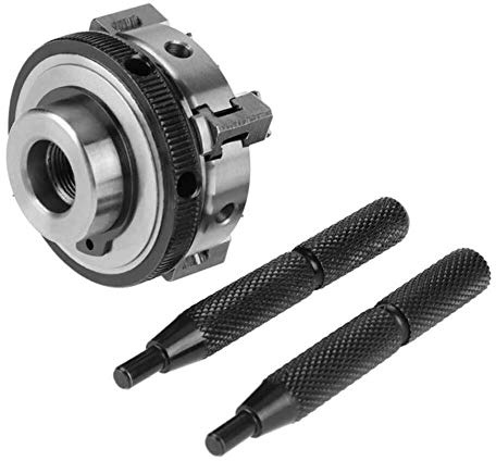 4-Jaw Self-Centering Lathe Chuck 50Mm Metal Lathe Chuck M14 Thread Mount Drill Chuck K02-50 Lathe Accessories