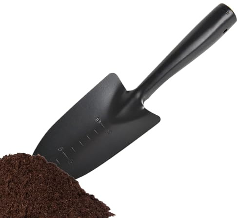 Pala Da Giardino Manuale - Pale Portatili, Utensili Da Giardino In Metallo Resistente | Paletta Da Giardino, Pala A Mano con Manico Ergonomico, Piccoli Strumenti Manuali Da Giardinaggio,