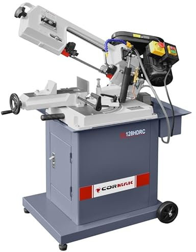 CORMAK BS128HDRC Sega a nastro a 2 lame 230 V