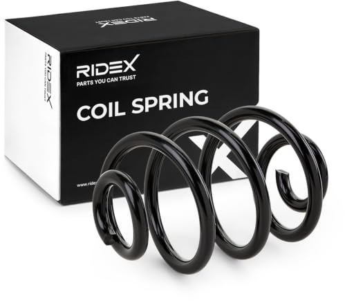 RIDEX 188C0178 2x Federn Fahrwerksfedern Hinten Kompatibel mit VW Golf 4 Schrägheck 1J1 V03940001FE001 1J9511115D