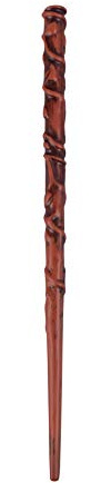 Disguise Hermione Granger Wand, Official Hogwarts Wizarding World Harry Potter Costume Accessory Wand Brown,13.5 Inch Length
