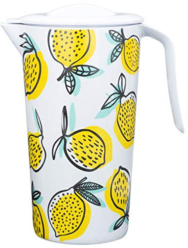 Brocca con coperchio al limone, 1,5 l
