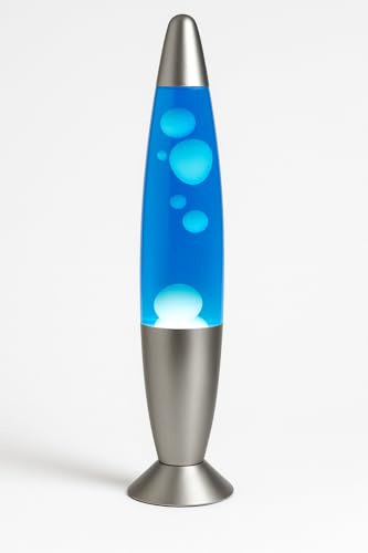 SIGNES GRIMALT 83627 Lavalampe, 40 cm, Blau-Weiß