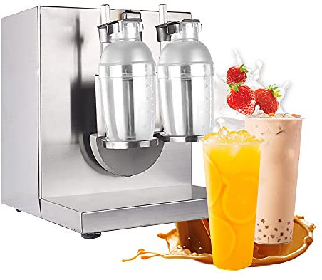 Machine électrique Commerciale de secoueur de Lait, Machine Automatique de Fabricant de Milkshake de secoueur de thé de Lait, Machine de mousseur de Lait, pour Frappe/Lait/jus, 400r/min
