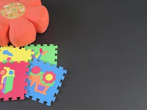 PVC Bodenbelag Vinylboden in Uni anthrazit, Zuschnitt (2m breit, 3m lang)