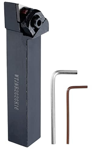 sourcing map CNC Drehmeißel Halter 93° WTJNR2020K16 3/4 40CrMo-42CrMo für Gewindeschneiden