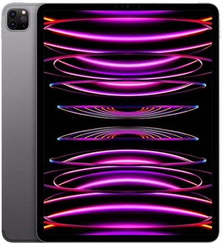 2022 Apple iPad Pro 12,9 (Wi-Fi + Cellular, 128GB) - Grigio siderale (6ª generazione)