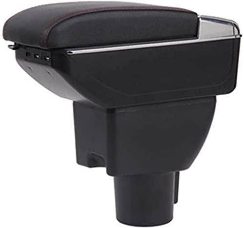 ECLAY Accoudoir Boîte Accoudoir De Voiture pour Hyundai pour Getz Boîte De Rangement De Contenu De Magasin Central Rotatif avec Cendrier Accessoires De Décoration De Voiture