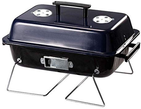 Holzkohlegrill Grill Tragbarer BBQ Edelstahl Klappgrill Campinggrill Tischgrill for Tragbares Camping Kochen Kleiner Grill (Color : B)