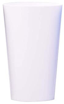 Générique - 6 Verres GOBELET Plastique INCASSABLE 33CL Blanc