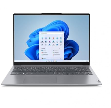Lenovo ThinkBook 16 G6 IRL - Ordenador Portátil 16 WUXGA, (Intel Core i7-13700H, 16GB RAM, 512SSD, Integrated Intel Graphics, W11Pro), Arctic Grey -Teclado QWERTY Español