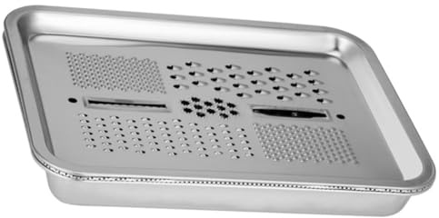 LIFKOME Rotary Grater for Kitchen of Grating Plate Draining Board Household Vegetable Chopper