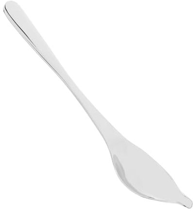 UKCOCO Cucchiaio Decorativo in Acciaio Cucchiaio Per Salse Filo Dolci e Torte Con Beccuccio Affusolato