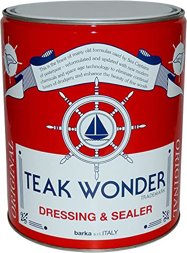 BTK Teak Wonder Dressing & Sealer 1 Liter 4 Liter Imprägnierung für Teak Barca Politur Nautica