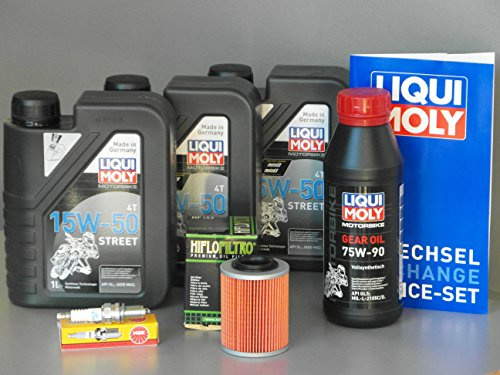 MotorFunSports Wartungs Set kompatibl für CF-Moto CForce 625 Öl Ölfilter Zündkerze Service Inspektion