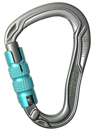 EDELRID HMS Bulletproof Triple II Mosquetón Plata