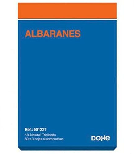 DOHE S8404156 Carnet de Bons de Livraison, Bleu