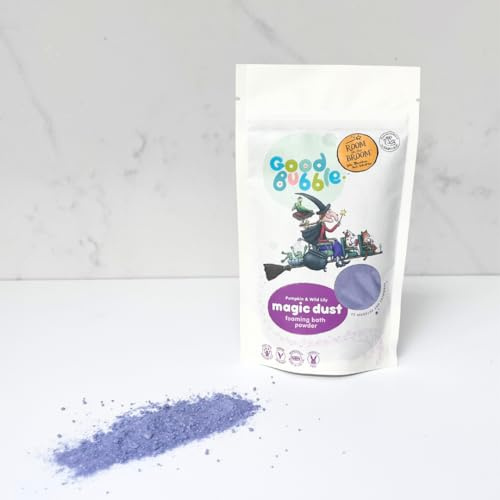 Good Bubble Room on the Broom Magic Bath Dust Sensory Play for Kids (180g) | Allergen-Free Foaming Dust - Fun Sensory Play for Toddlers and Children - Sparkles and shimmers