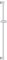 GROHE Vitalio, Duschstange 90cm ohne Bohren (oberes Befestigungselement verstellbar, mit Gleiter & Gelenkstück, zum Kleben oder Bohren, inkl. Schrauben & Dübel, ohne Kleber), chrom, 26961001